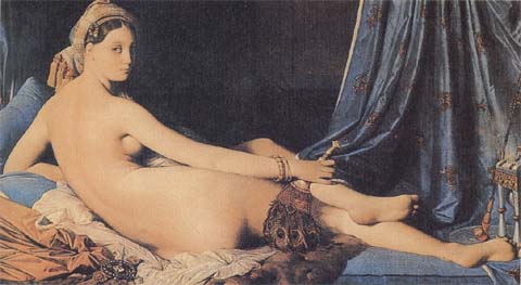 Jean-Auguste Dominique Ingres The Great Odalisque (mk35)